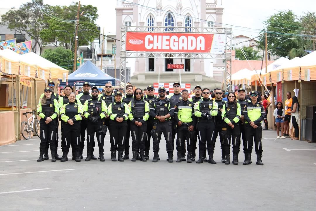 A equipe do Núcleo Operacional da SUMTRAN esteve presente na Corrida e Caminhada do Trezenário de Santo Antônio 2026