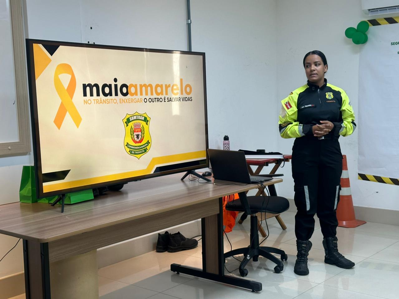 Começamos o movimento do Maio Amarelo 2026 com o pé direito