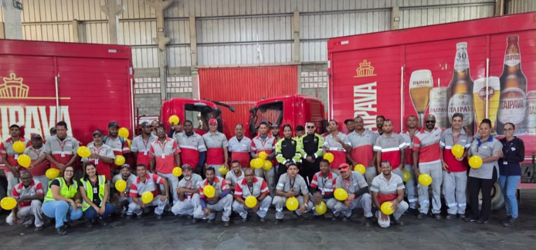 Grupo Petrópolis recebe ação do Maio Amarelo através da SUMTRAN 